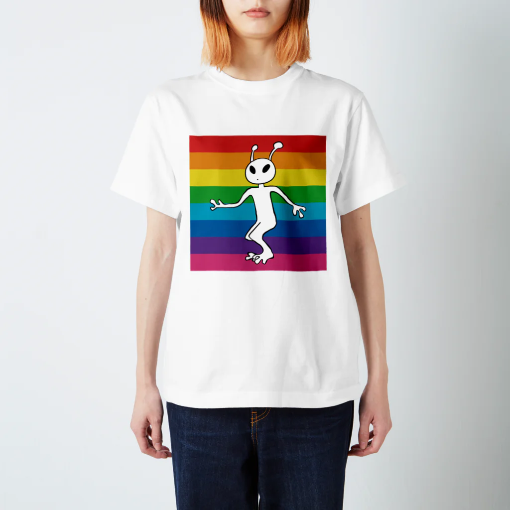 nanairoのalien Regular Fit T-Shirt