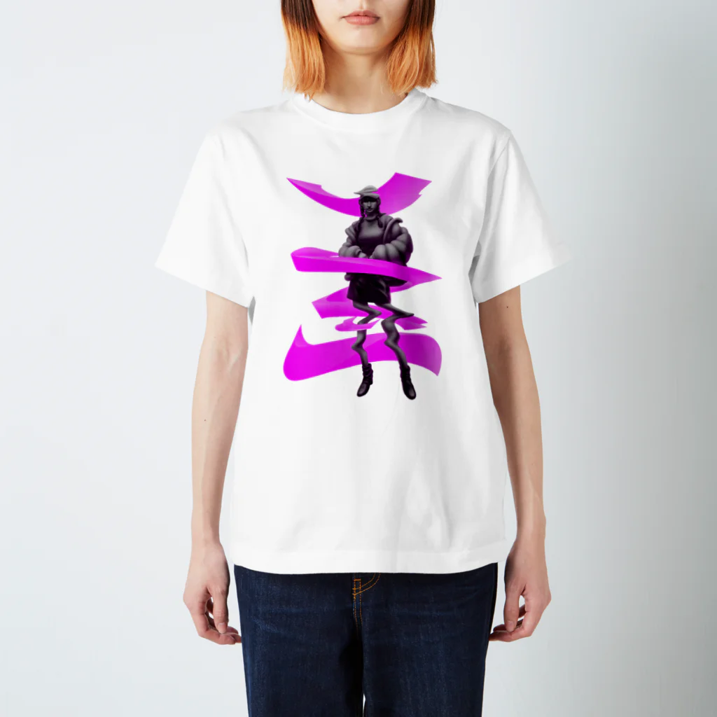 副島 智也のneon girl Regular Fit T-Shirt