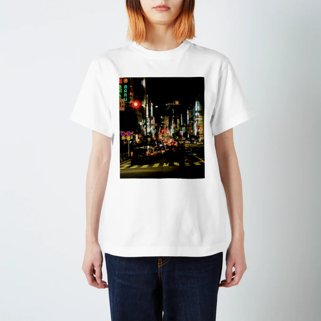 AwesomeのNight time at Ginza 3 Regular Fit T-Shirt