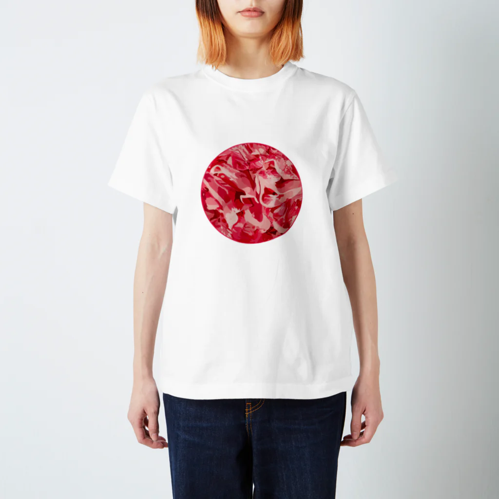 のうみそショップの生肉 スタンダードTシャツ