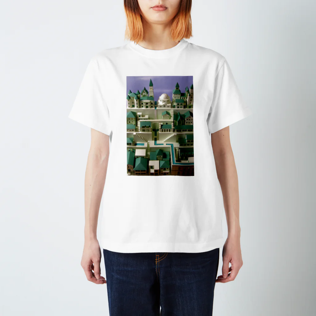 雪下正明のgreen town スタンダードTシャツ