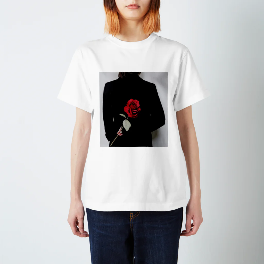 ᑦᑋ੨иPONYのチャンポニ　薔薇 スタンダードTシャツ