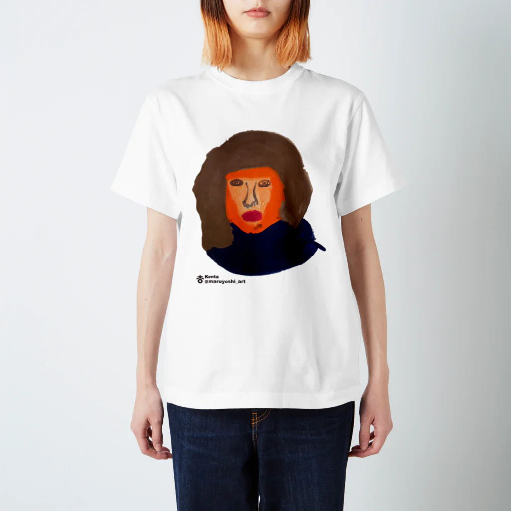 まるよし絵画教室のケンタのカノ女 Regular Fit T-Shirt