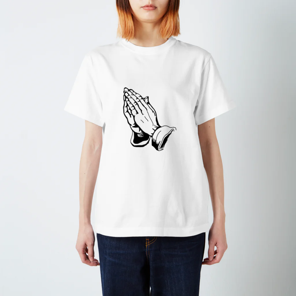 metao dzn【メタヲデザイン】のPraying Hands スタンダードTシャツ