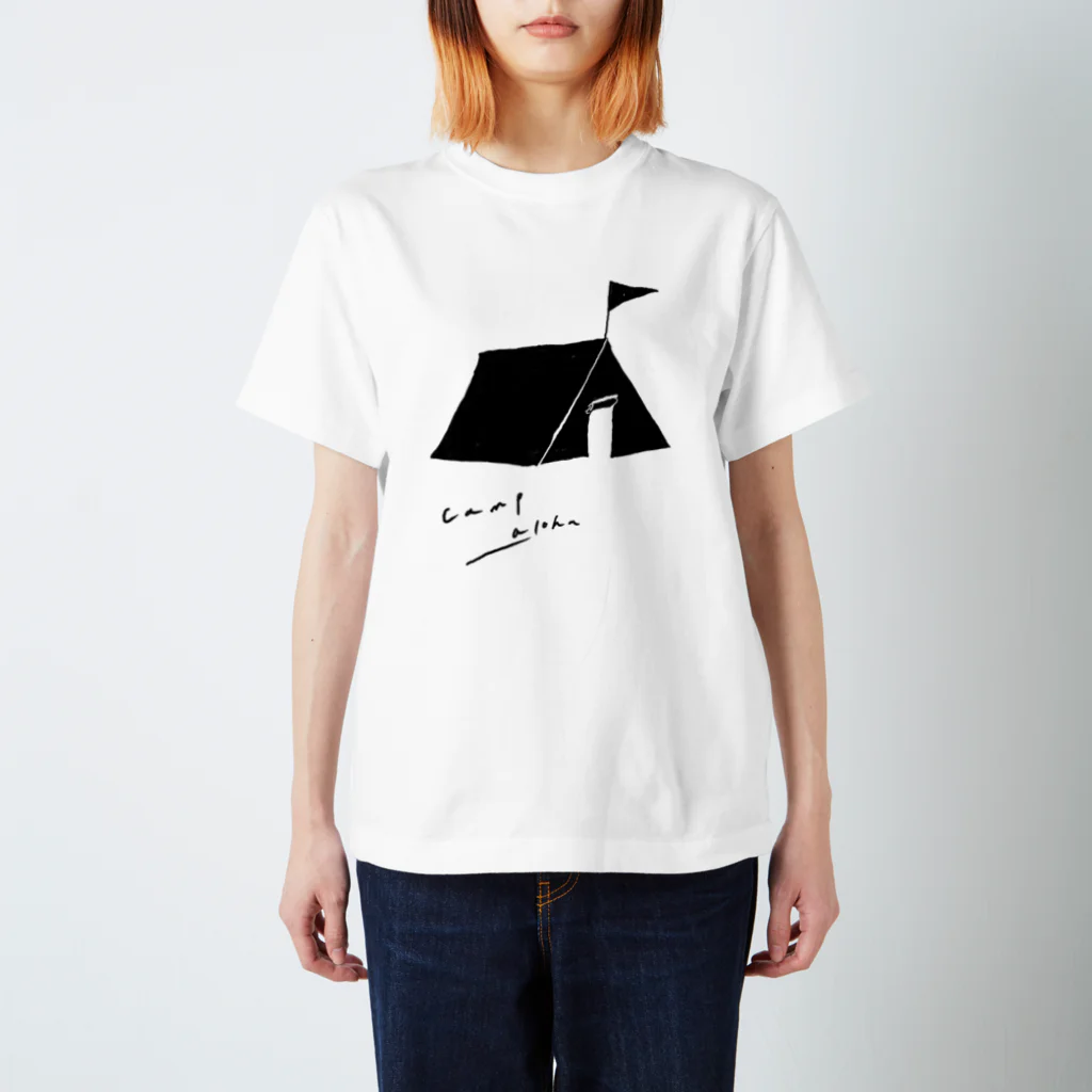 aki_ishibashiのキャンプ Regular Fit T-Shirt