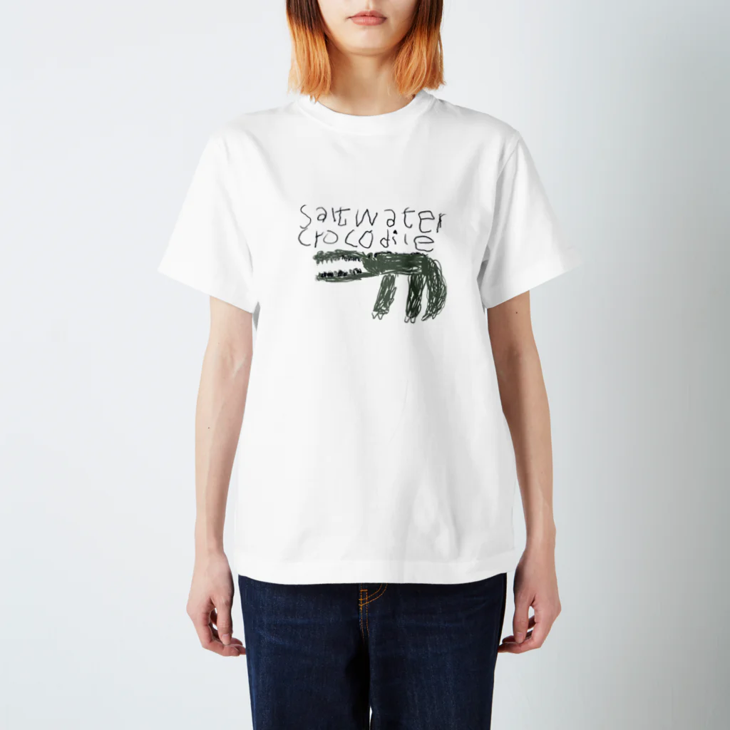 sotagogoのsaltwater crocodile Regular Fit T-Shirt