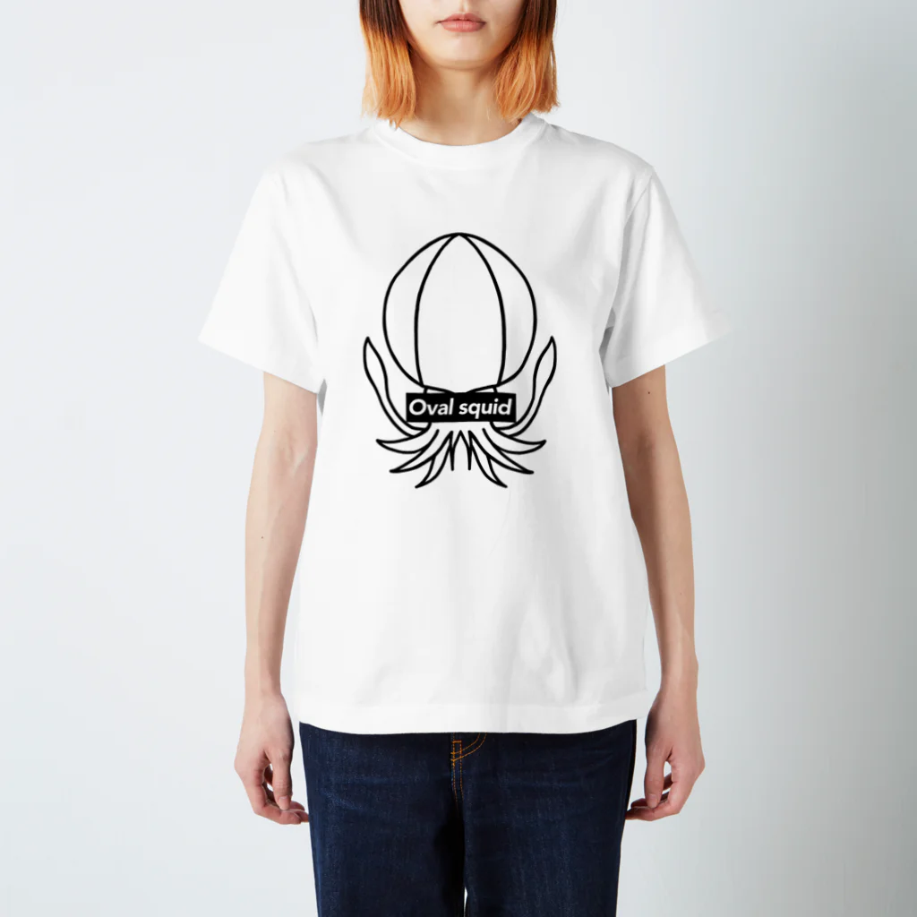 narookのアオリイカ　oval squid Regular Fit T-Shirt