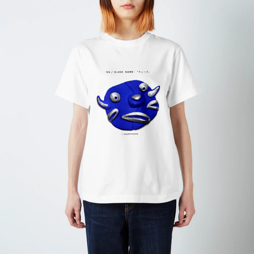 face three faceの125 / 10,000  Name：「キューブ」 スタンダードTシャツ