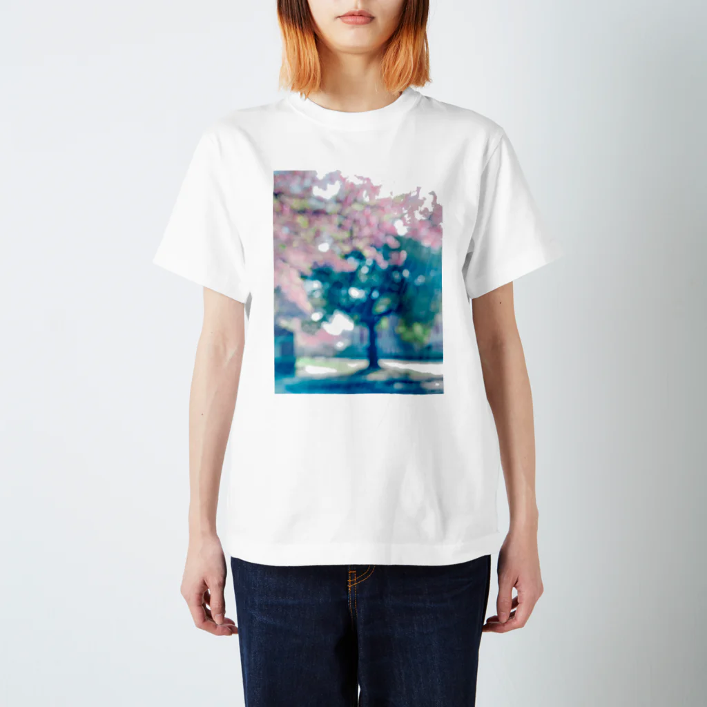 レモンのとなりのさくらサクラsakura Regular Fit T-Shirt