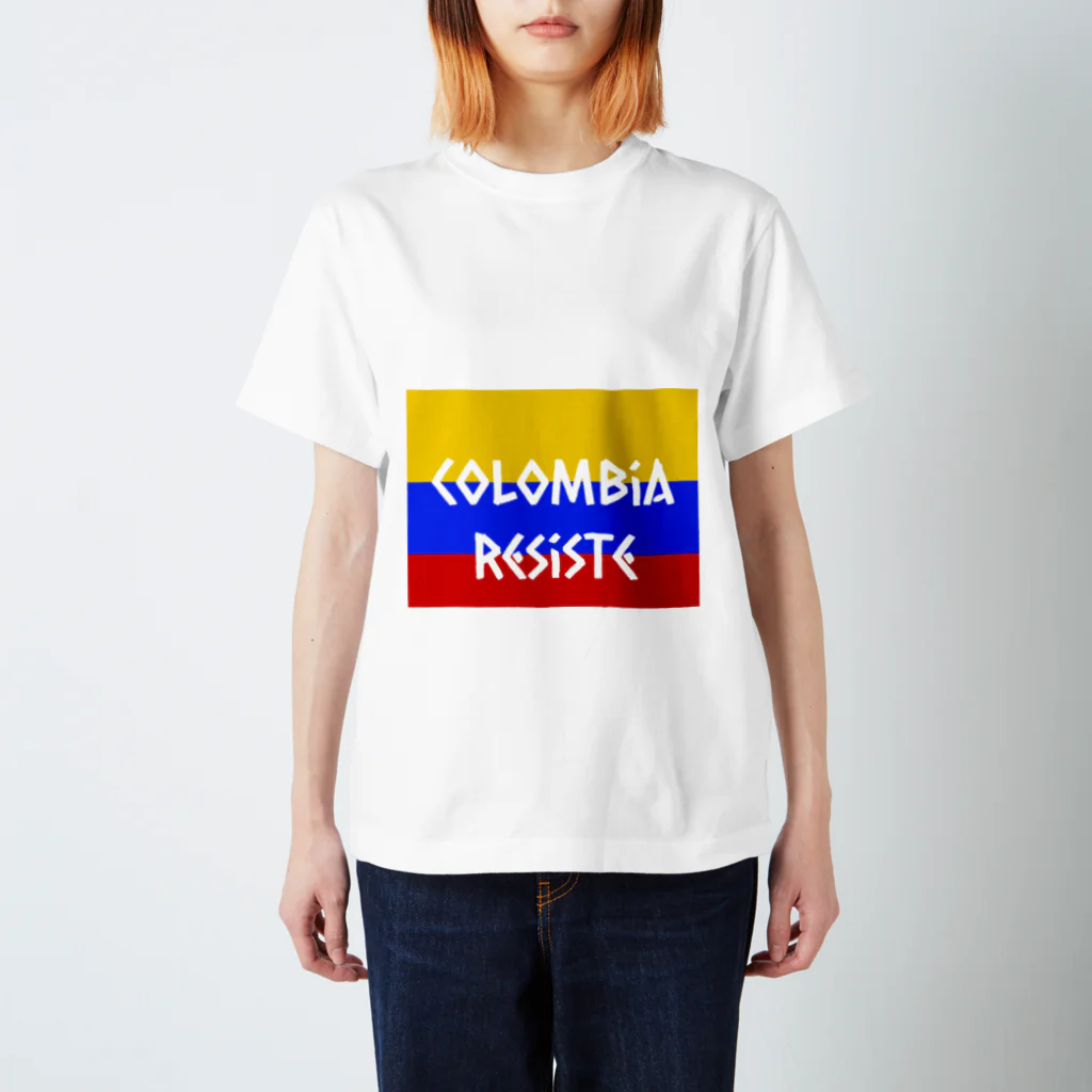 lataltalitaのColombia resiste Regular Fit T-Shirt