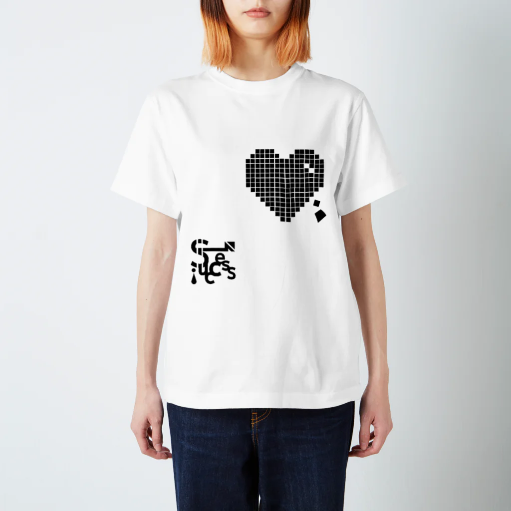 Success-KのSuccess-K heart break Regular Fit T-Shirt