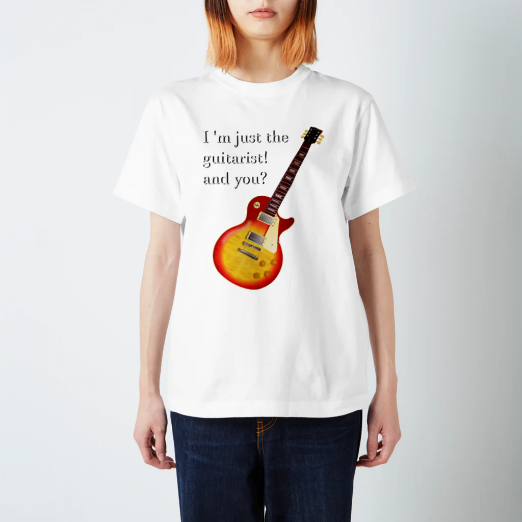 『NG （Niche・Gate）』ニッチゲート-- IN SUZURIのI'M JUST THE GUITARIST! LP h.t. Regular Fit T-Shirt