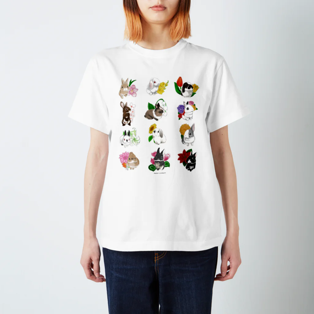 松本舞夢の誕生月うさちゃん Regular Fit T-Shirt