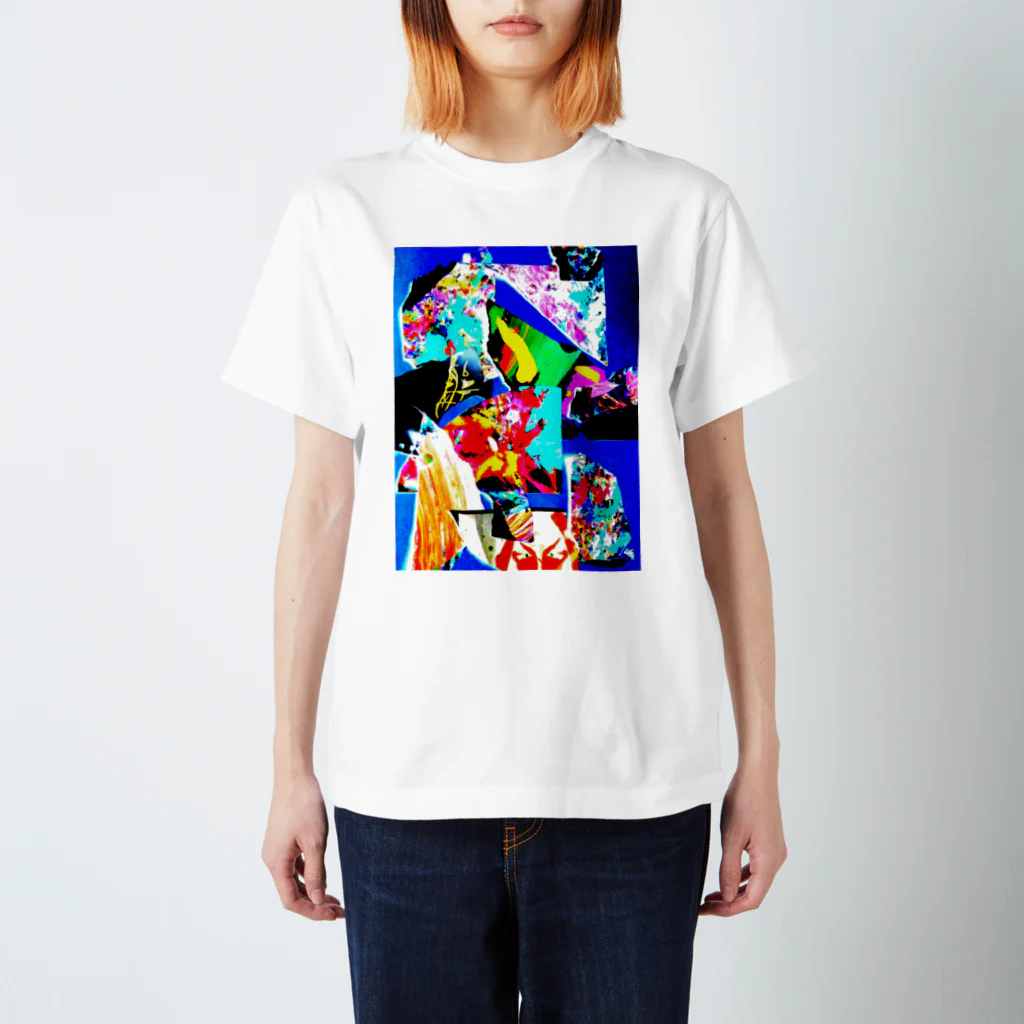 mikoの青が導き出した答え Regular Fit T-Shirt