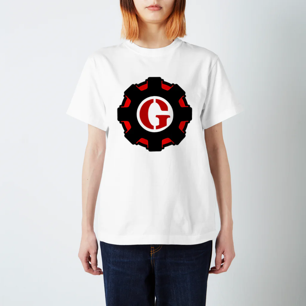 TEAM GhostHaxのGhostHaxロゴTシャツ スタンダードTシャツ