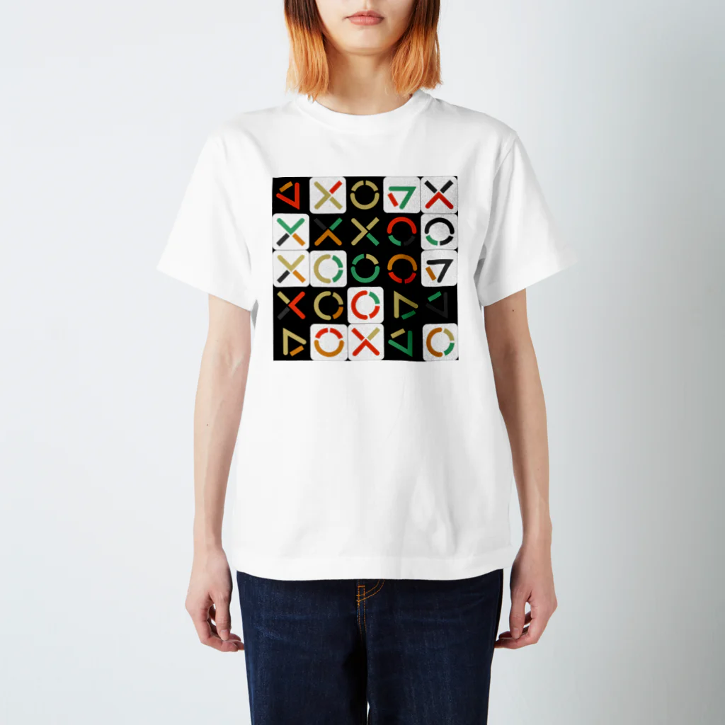 E.C.Hの〇×△ Regular Fit T-Shirt