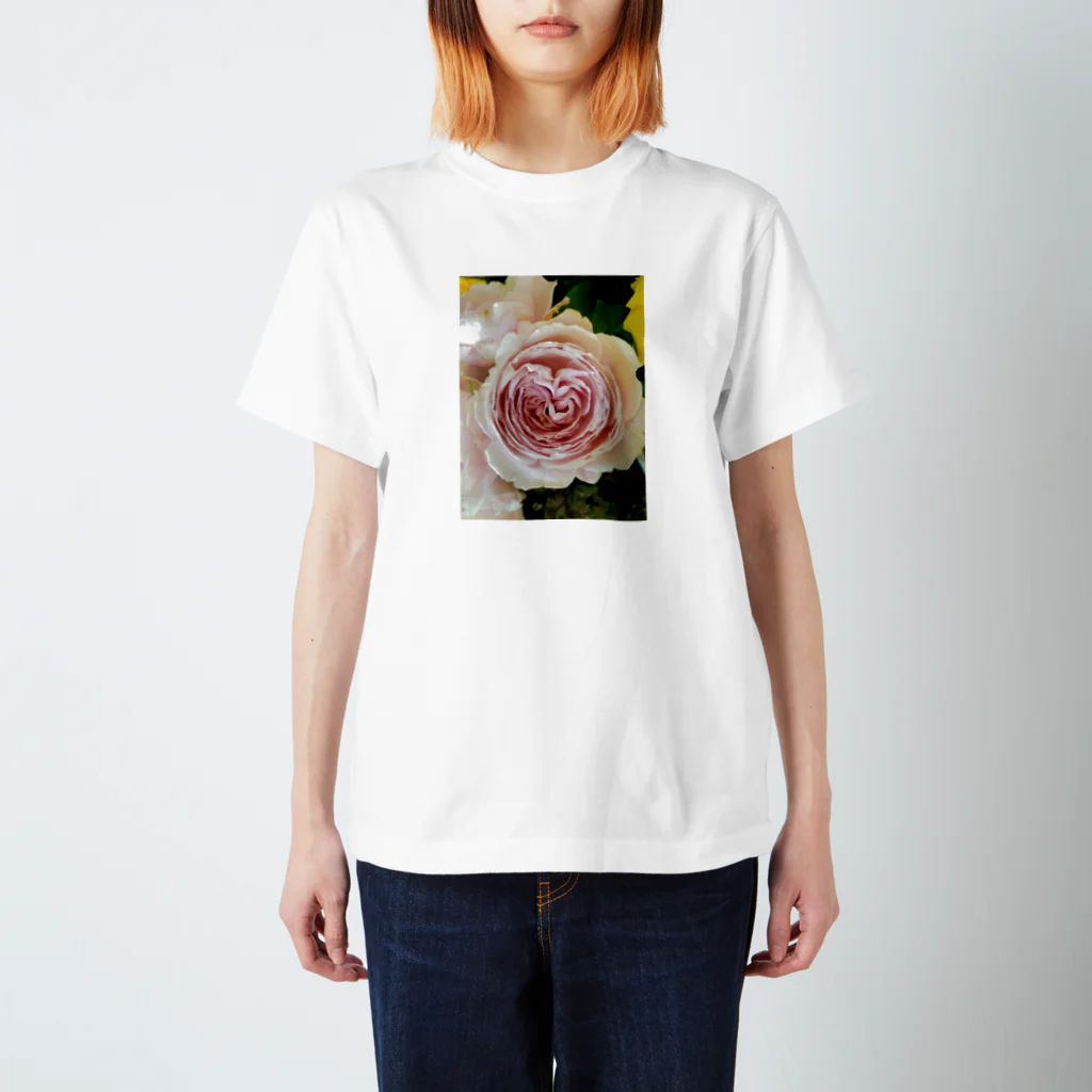 やまと結びの薔薇の中のハート スタンダードTシャツ