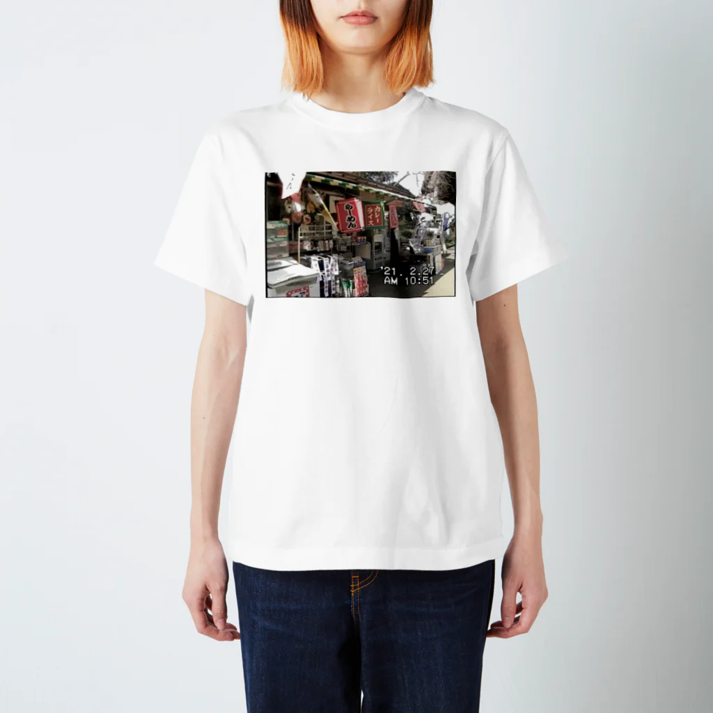 ディスク百合おんのminiDVテープ「上野の売店」  スタンダードTシャツ