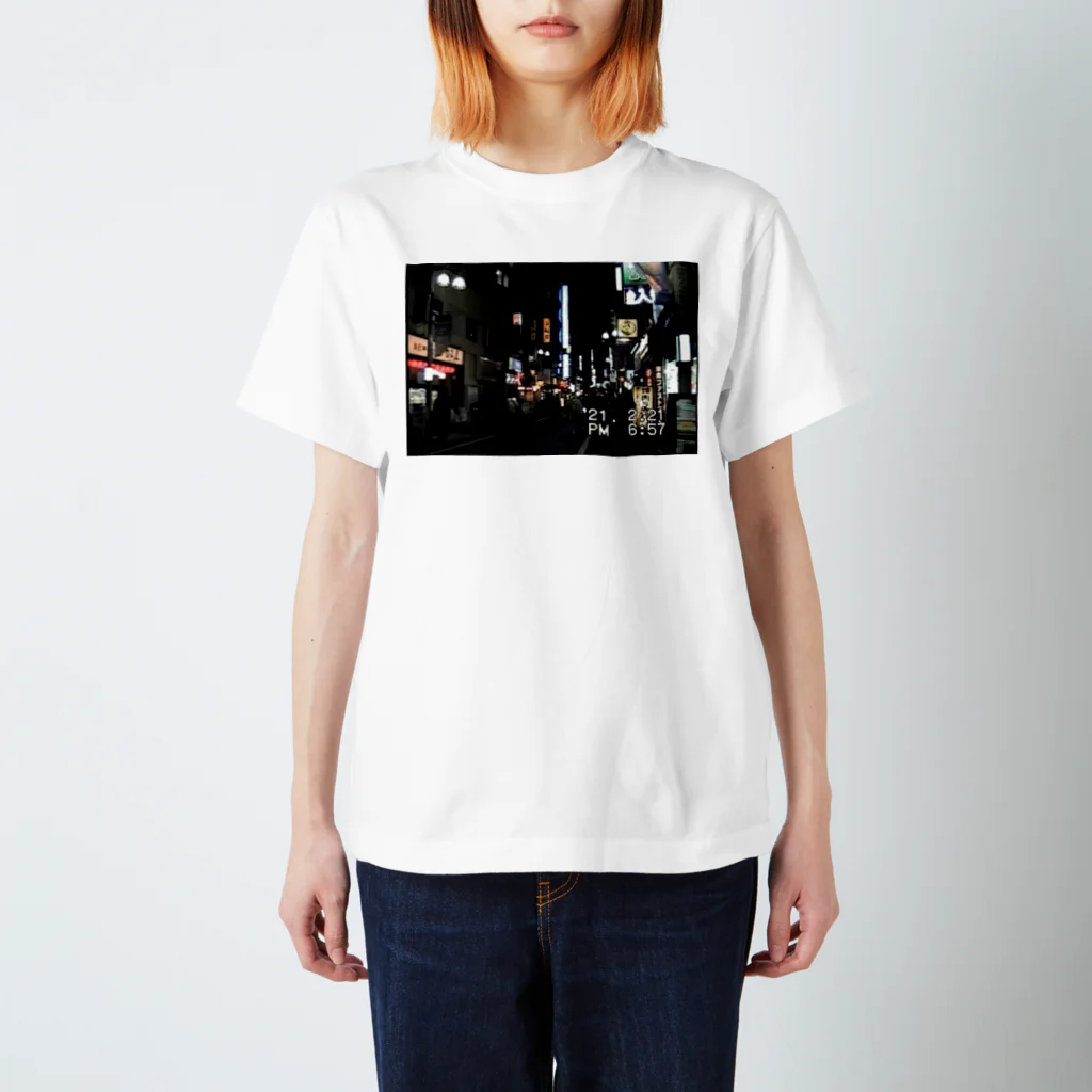 ディスク百合おんのminiDVテープ「夜の吉祥寺」  スタンダードTシャツ