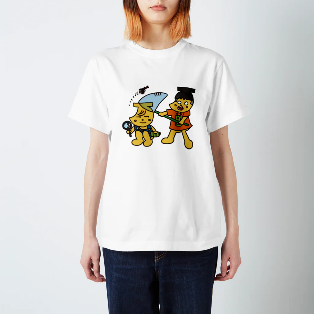 ばななたろうのばななたろう&びーくん スタンダードTシャツ