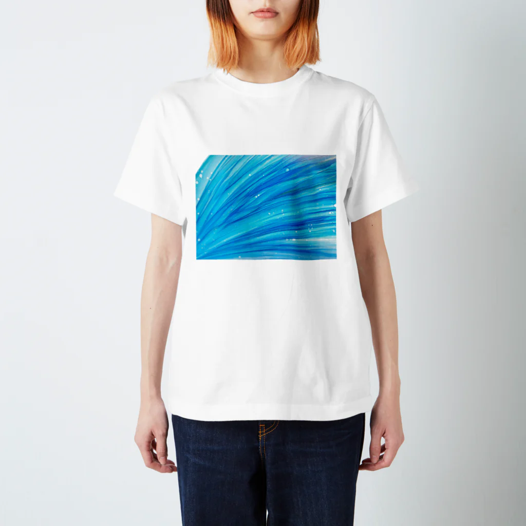 Alcohol ink art SARAの✶Splash✶ Regular Fit T-Shirt