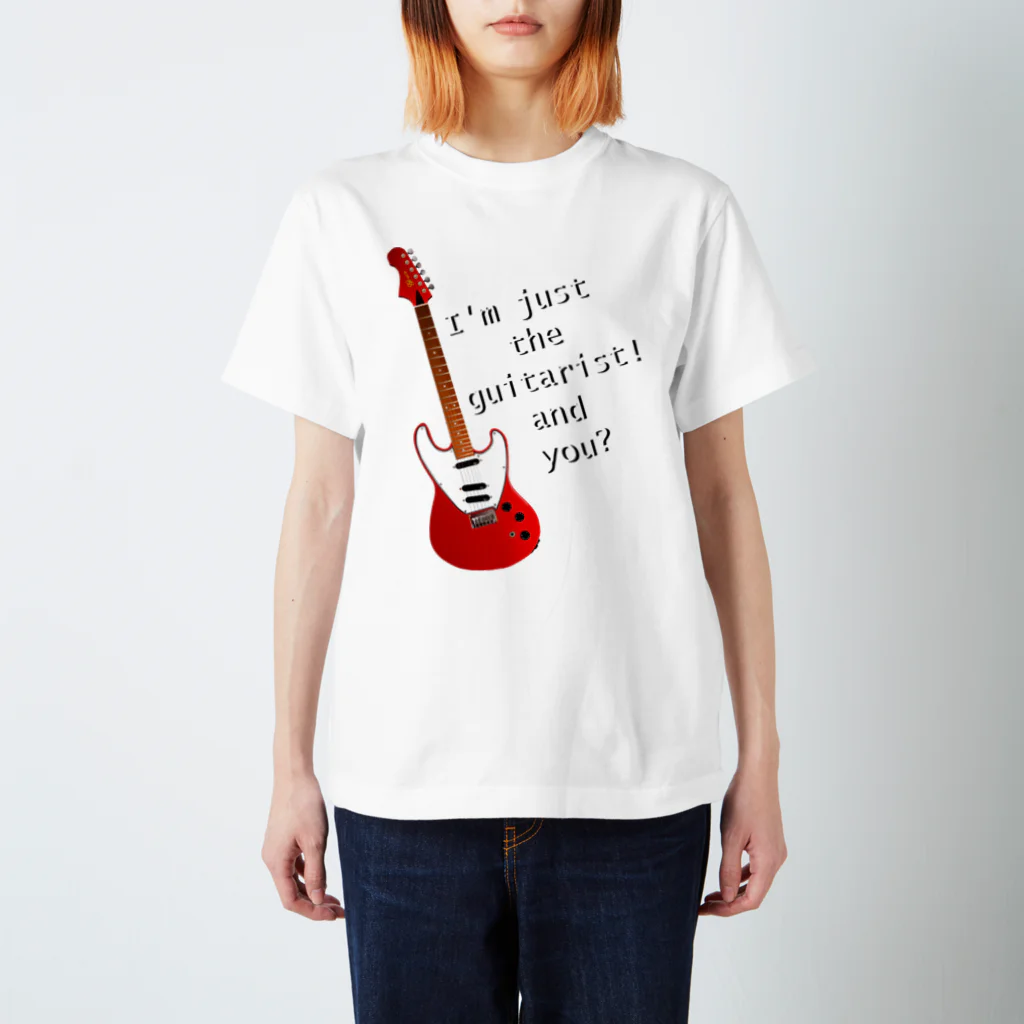 『NG （Niche・Gate）』ニッチゲート-- IN SUZURIのI'm just the guitarist! and you?( BG ) Regular Fit T-Shirt