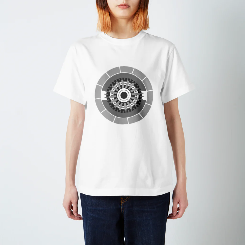 OlliemoのShapes series 2  Regular Fit T-Shirt