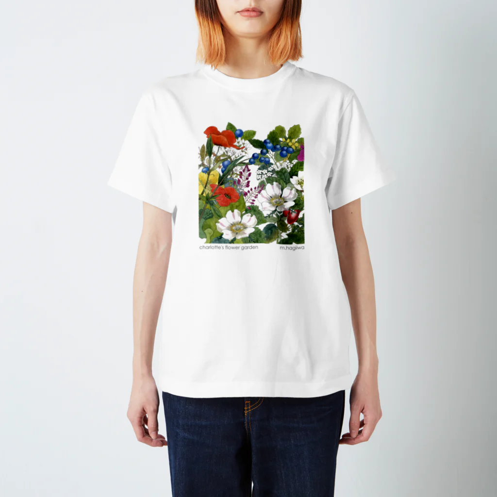 萩岩睦美のグッズショップのT　シャーロットの花園 スタンダードTシャツ
