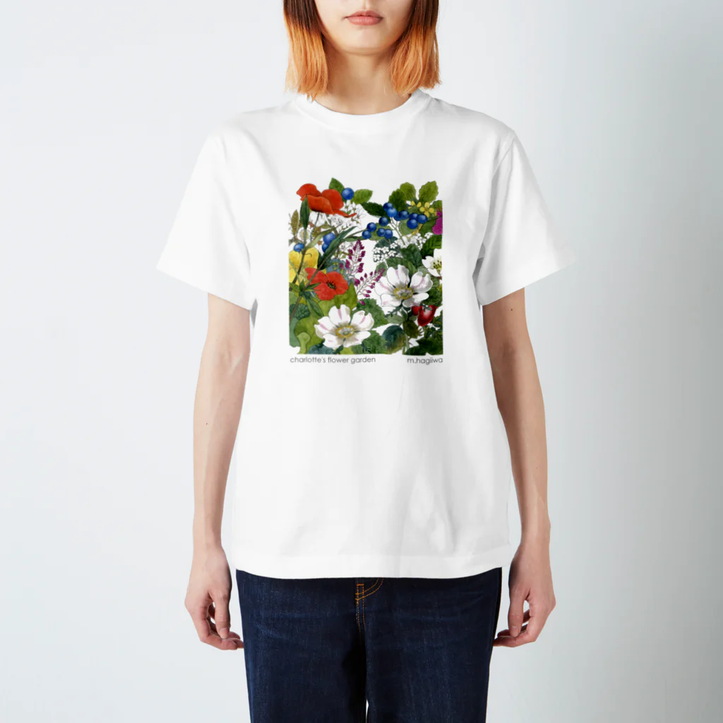 萩岩睦美のグッズショップのT　シャーロットの花園 Regular Fit T-Shirt