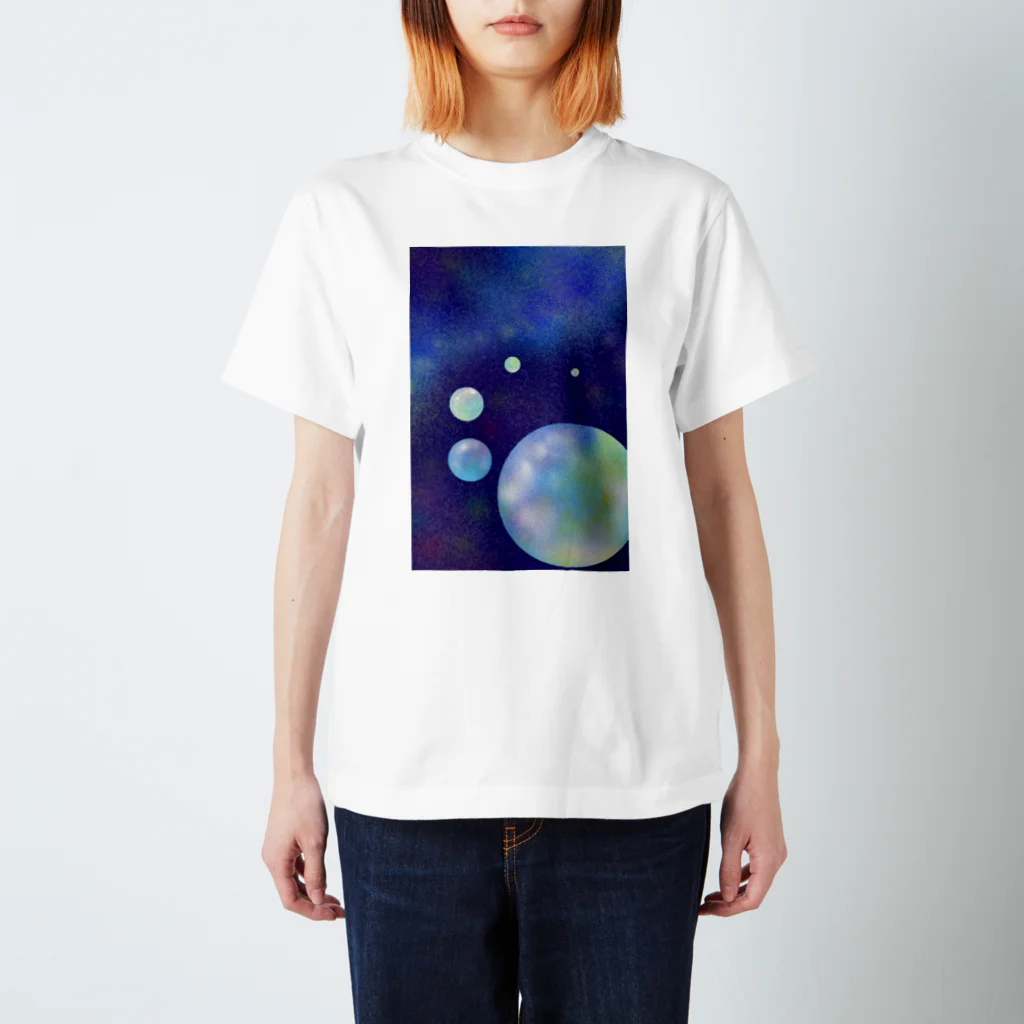 KaNa_bird1953の水星 スタンダードTシャツ