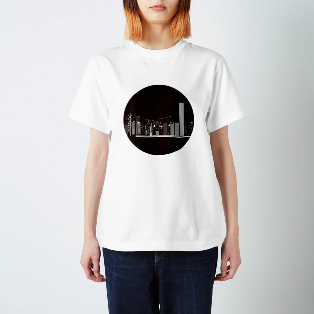 まおまおのHongKong夜景 Regular Fit T-Shirt