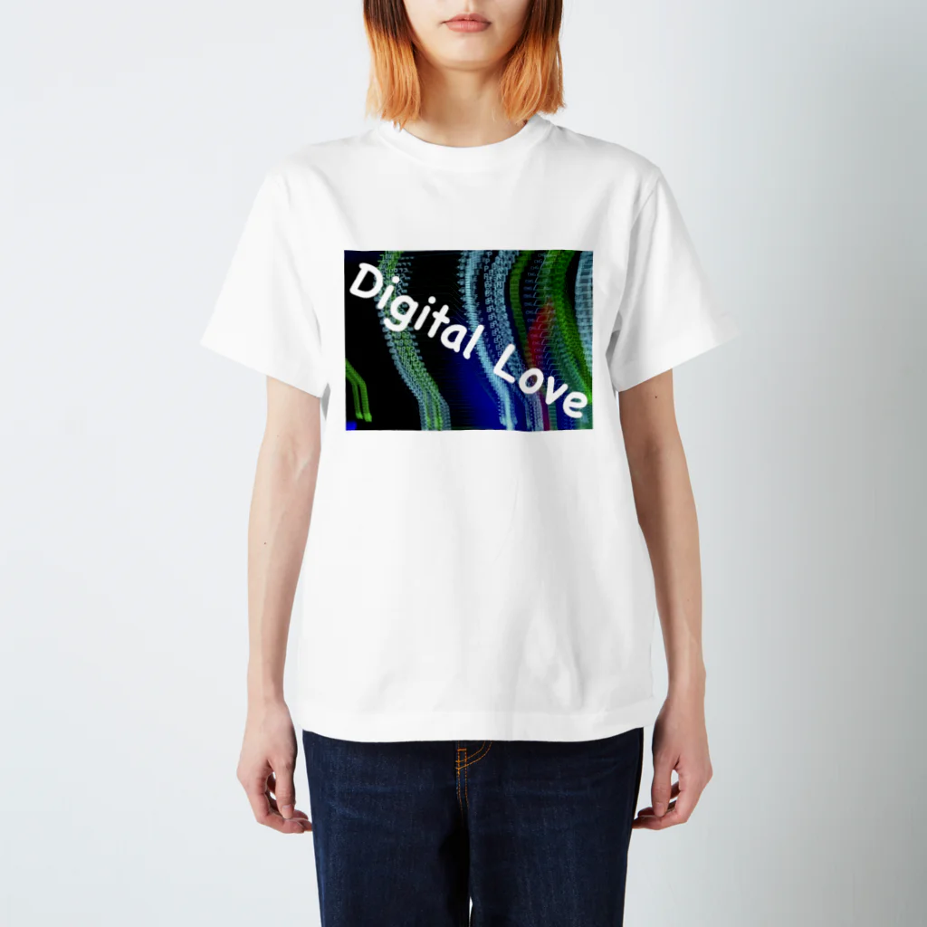 𝙉𝙤𝙗𝙪’𝙨 𝙁𝙖𝙘𝙩𝙧𝙮のDigital Love スタンダードTシャツ