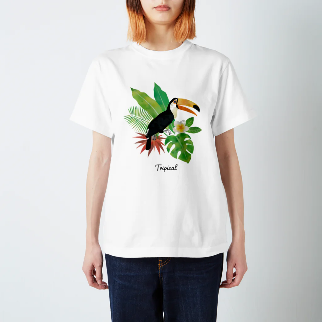 MIKIHO＠トリピカルのオニオオハシ Regular Fit T-Shirt