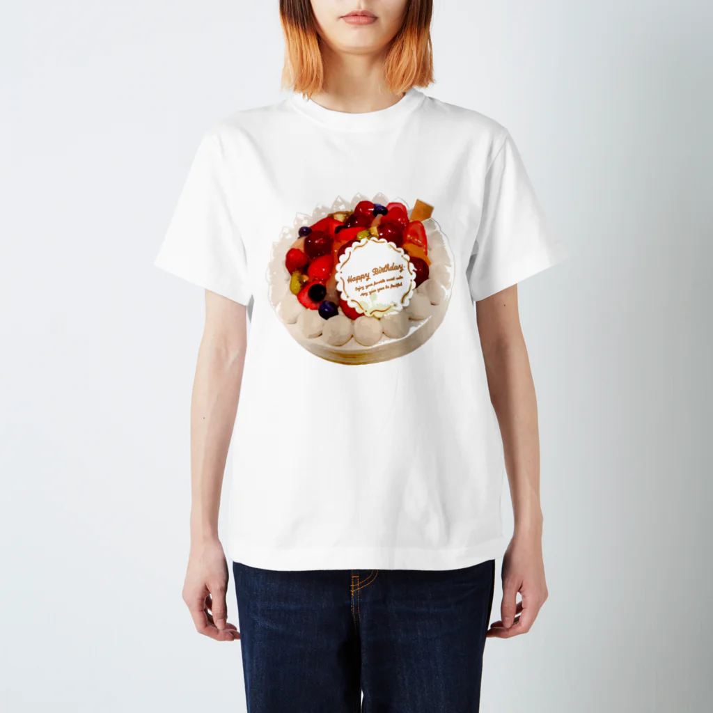kimchinのフルーツたっぷりのデコレーションケーキ Regular Fit T-Shirt