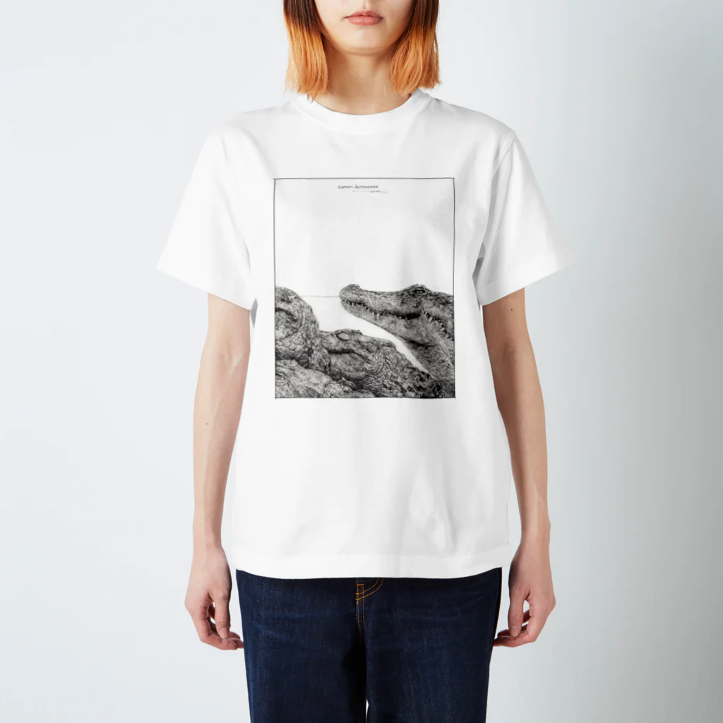 あめみやのCaiman latirostris Regular Fit T-Shirt