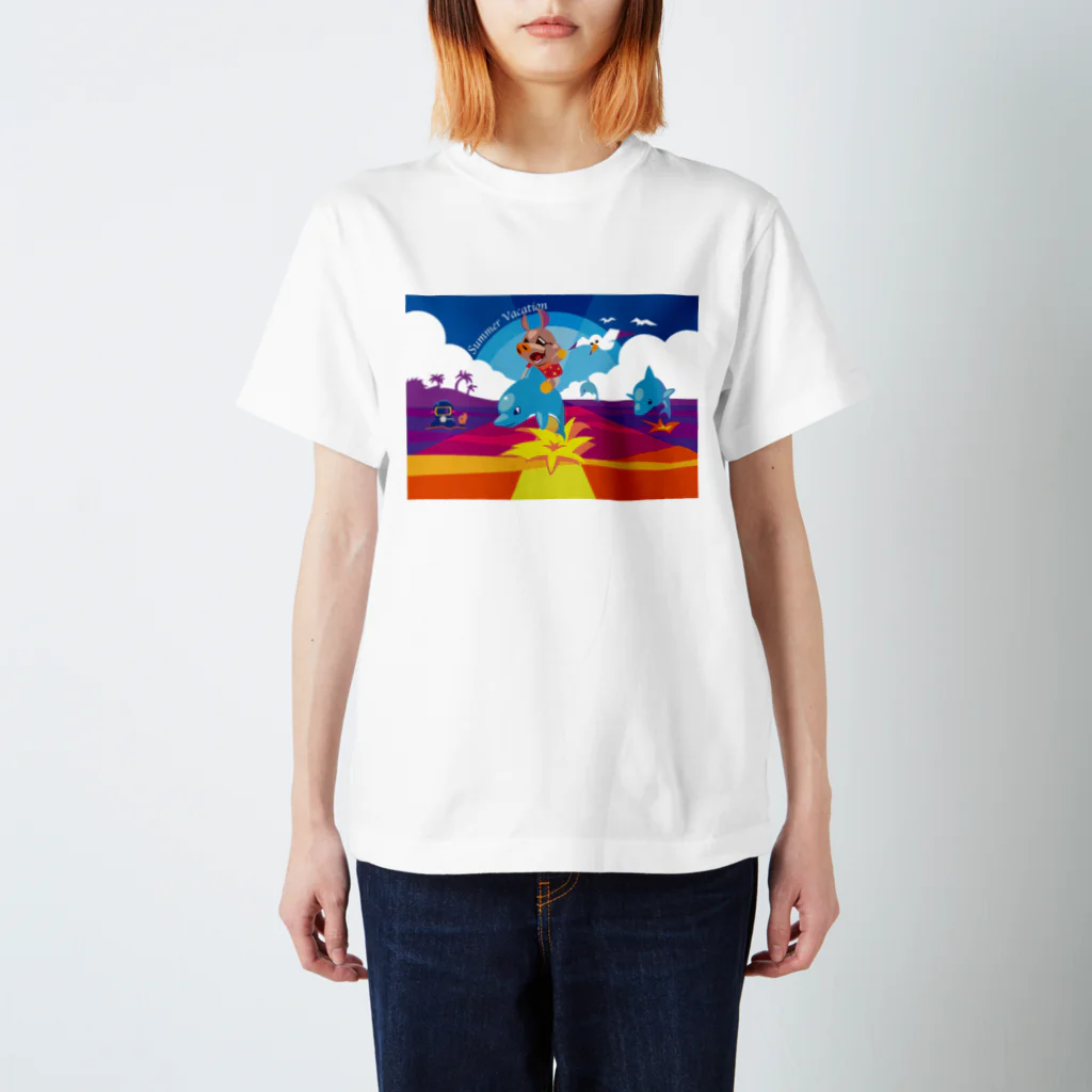 ホリト屋のsummer vacation スタンダードTシャツ