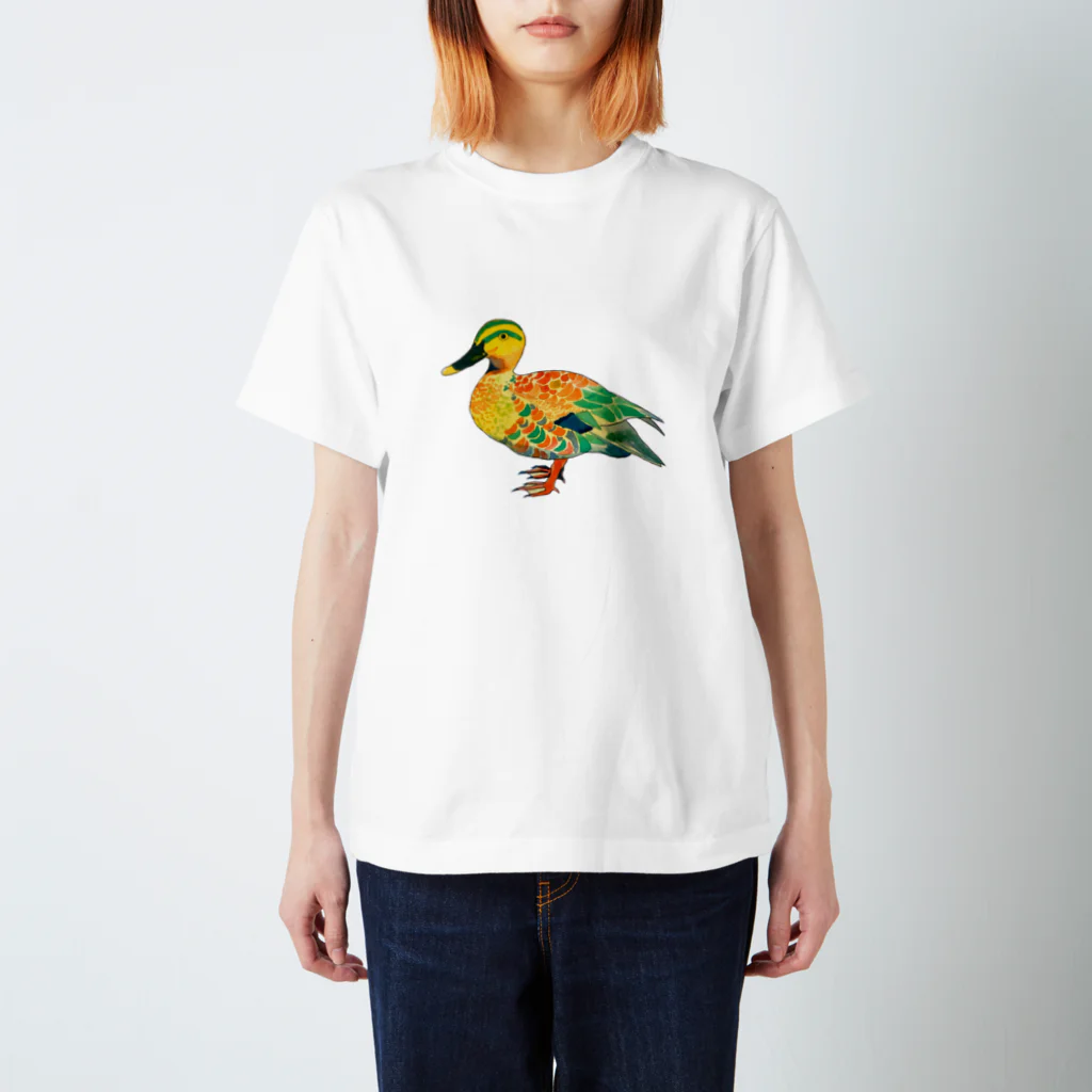 霜降りゾンビのカルガモちゃん Regular Fit T-Shirt