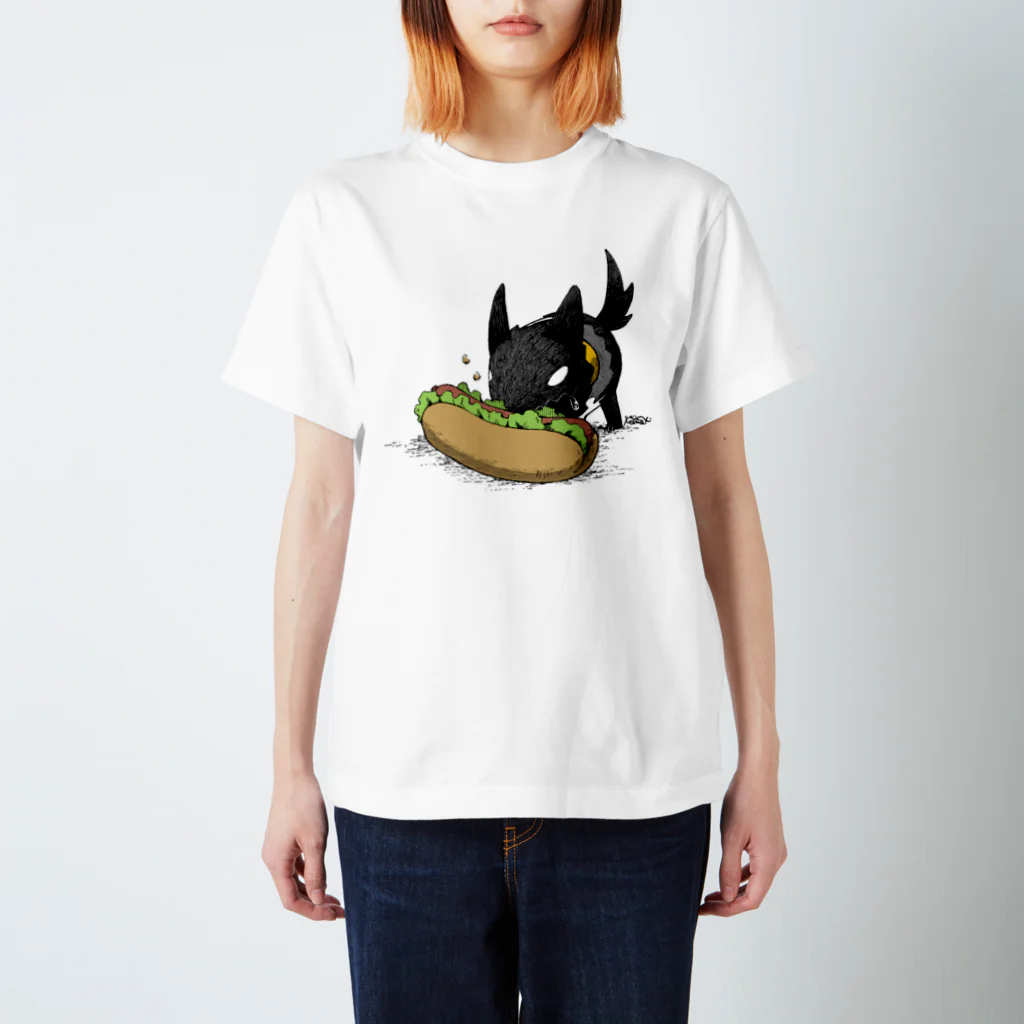 喜耶麻アキのHot dog スタンダードTシャツ