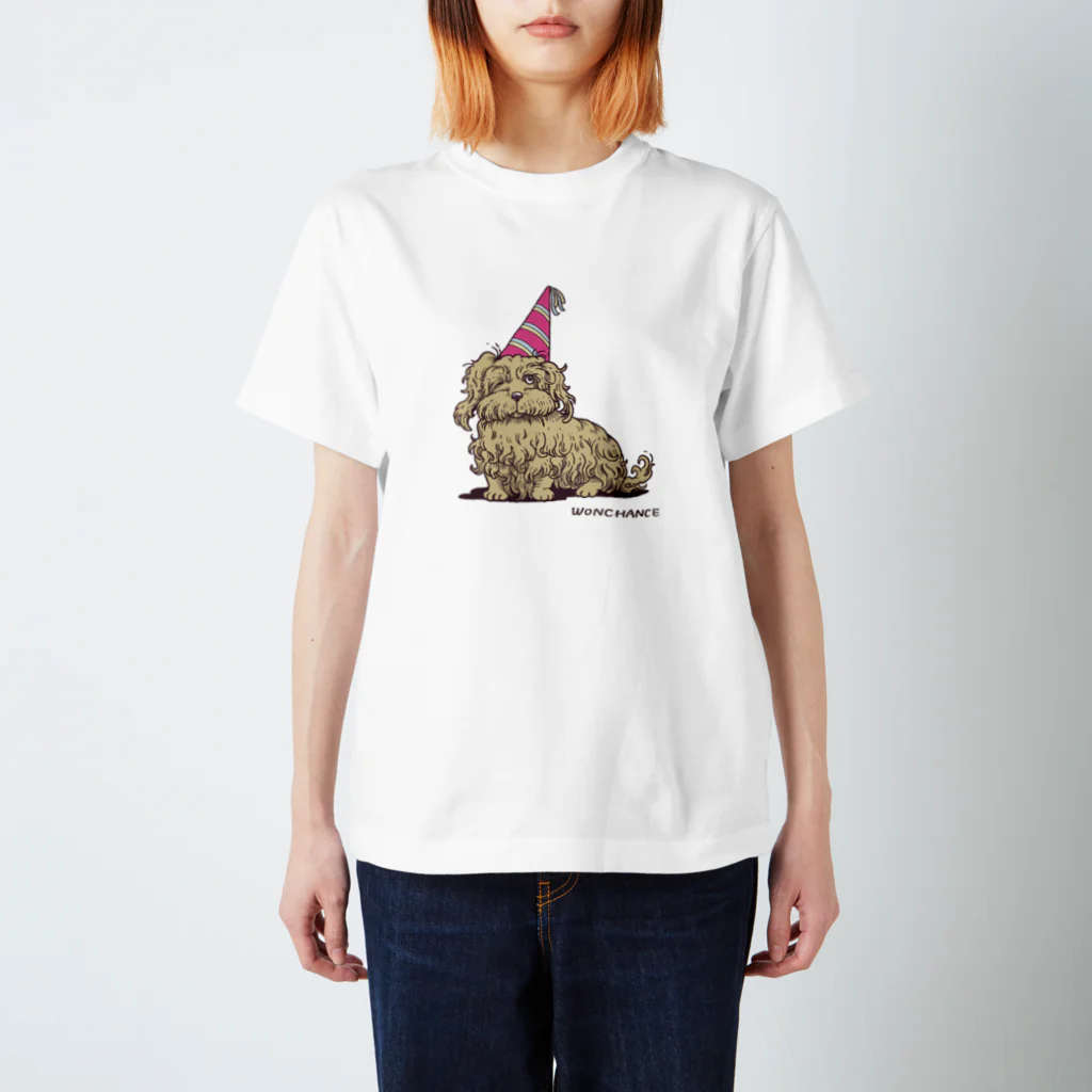 WON CHANCE ワンチャンスのモップ犬（三村晴子） 티셔츠