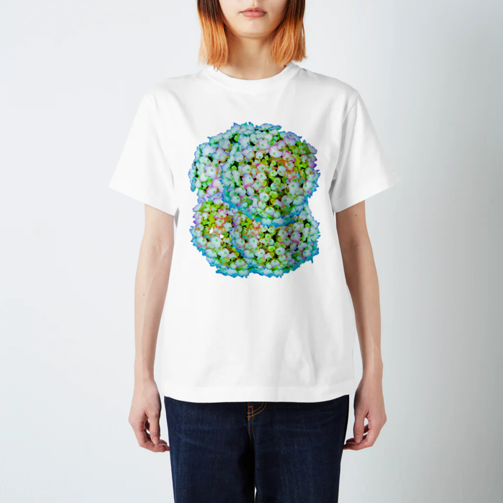 花水の紫陽花２ Regular Fit T-Shirt