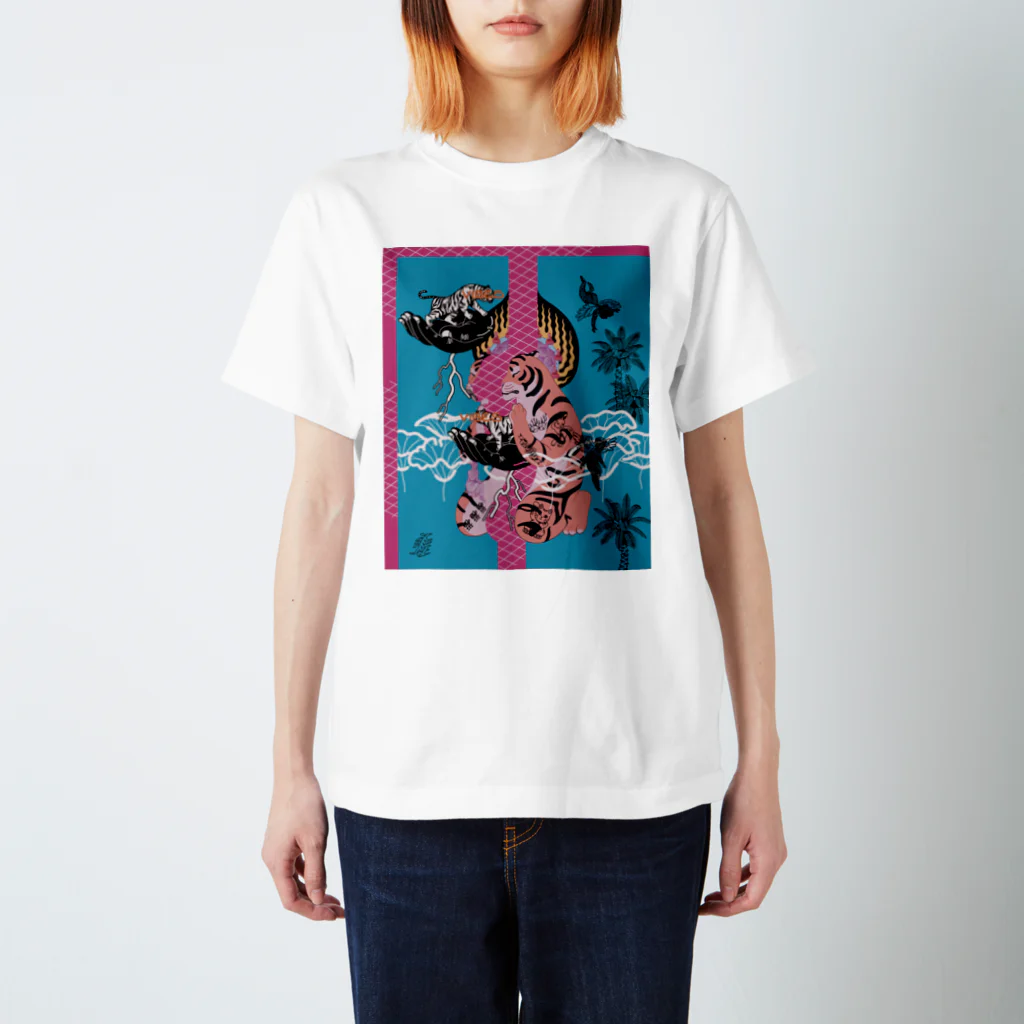 ぱいせんの多次元宇宙タイガー 티셔츠