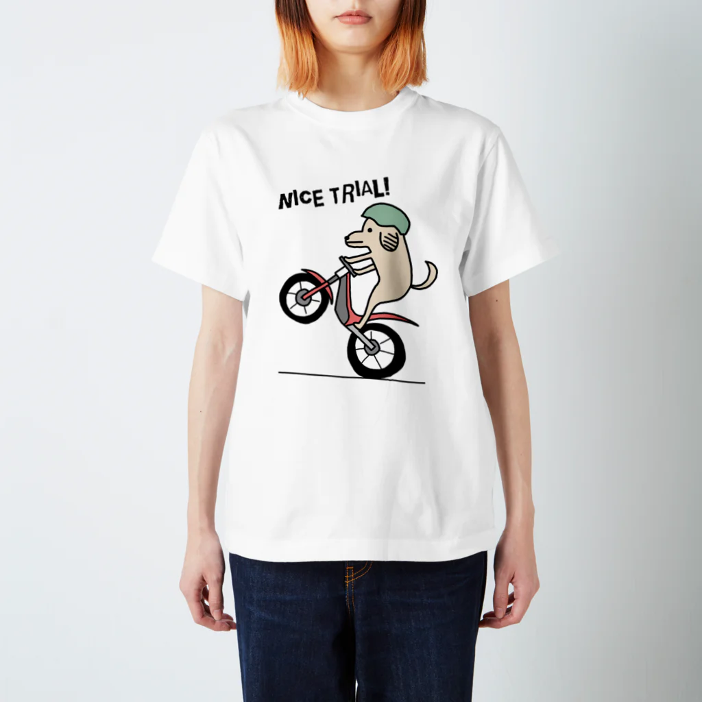 ささきさきのナイストライアルわんわん スタンダードTシャツ