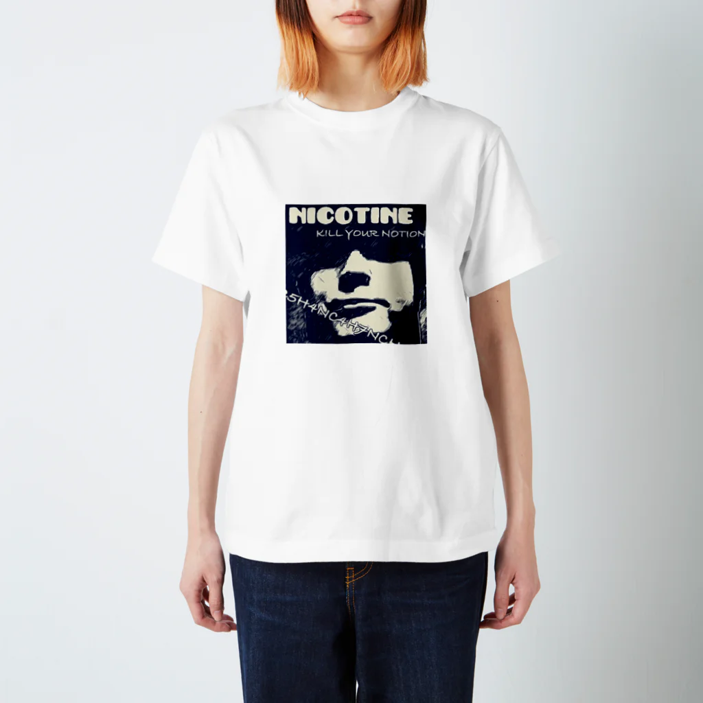 nico1234のNICOTINE Regular Fit T-Shirt