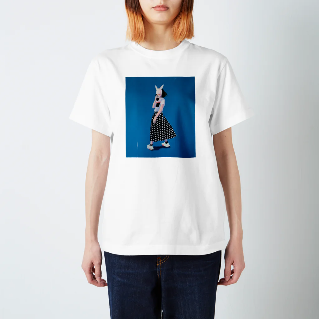 有村佳奈のART FASHION SHOPのblue girl スタンダードTシャツ