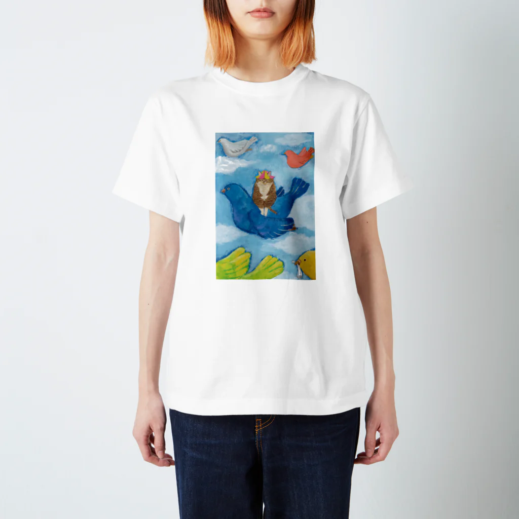 マルポレランドのわたしの青い鳥 Regular Fit T-Shirt