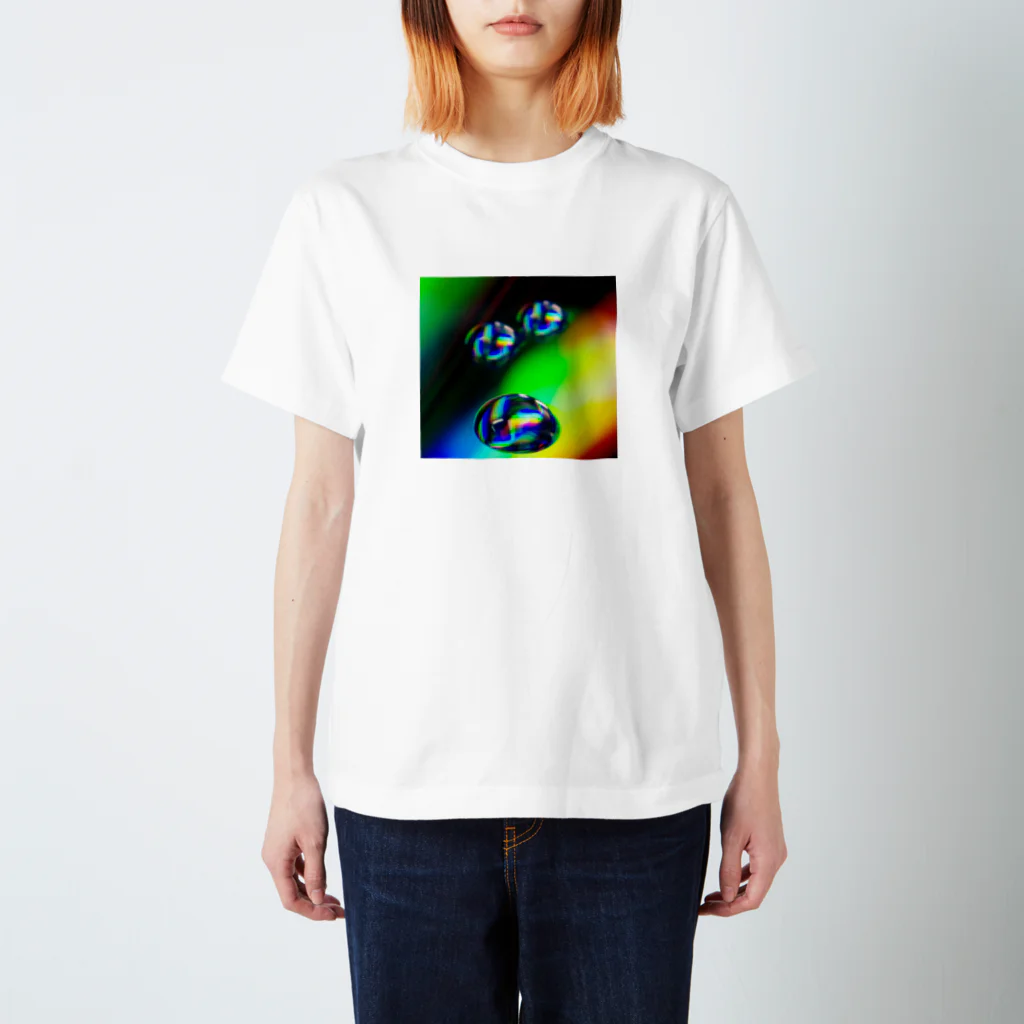 upafishのレインボーCD スタンダードTシャツ