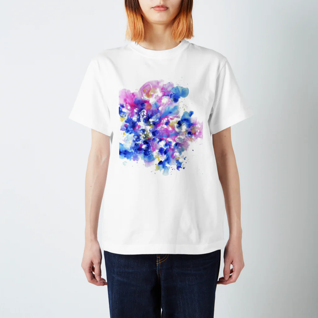 CHAPLET／あおやまゆうの「一辺倒」Tシャツ Regular Fit T-Shirt