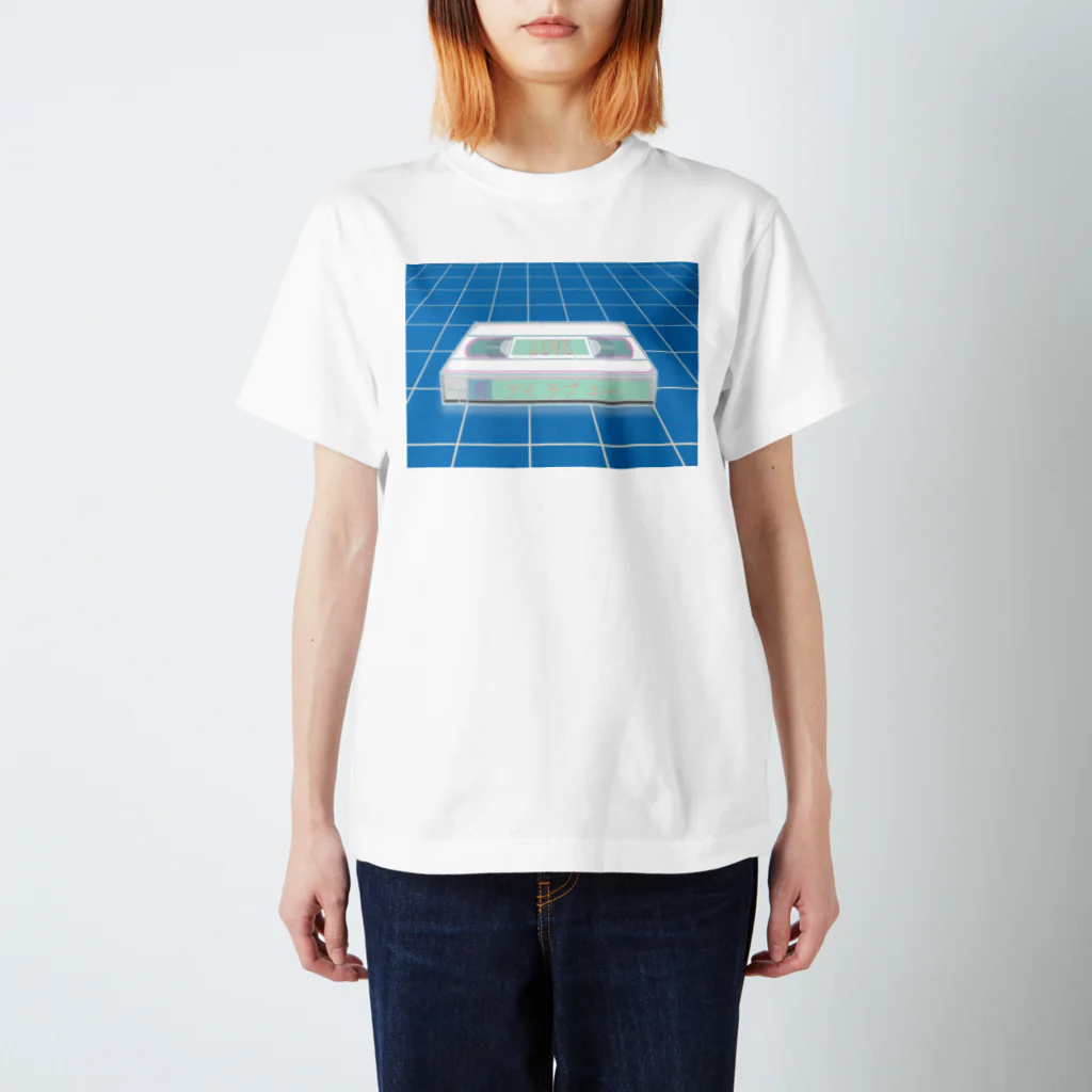 コ八ルのビデオテープ スタンダードTシャツ