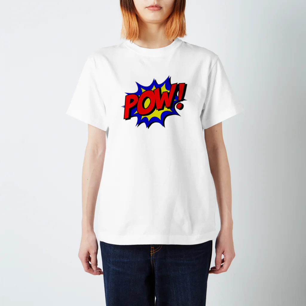 GliateWorkShopのPOW! スタンダードTシャツ