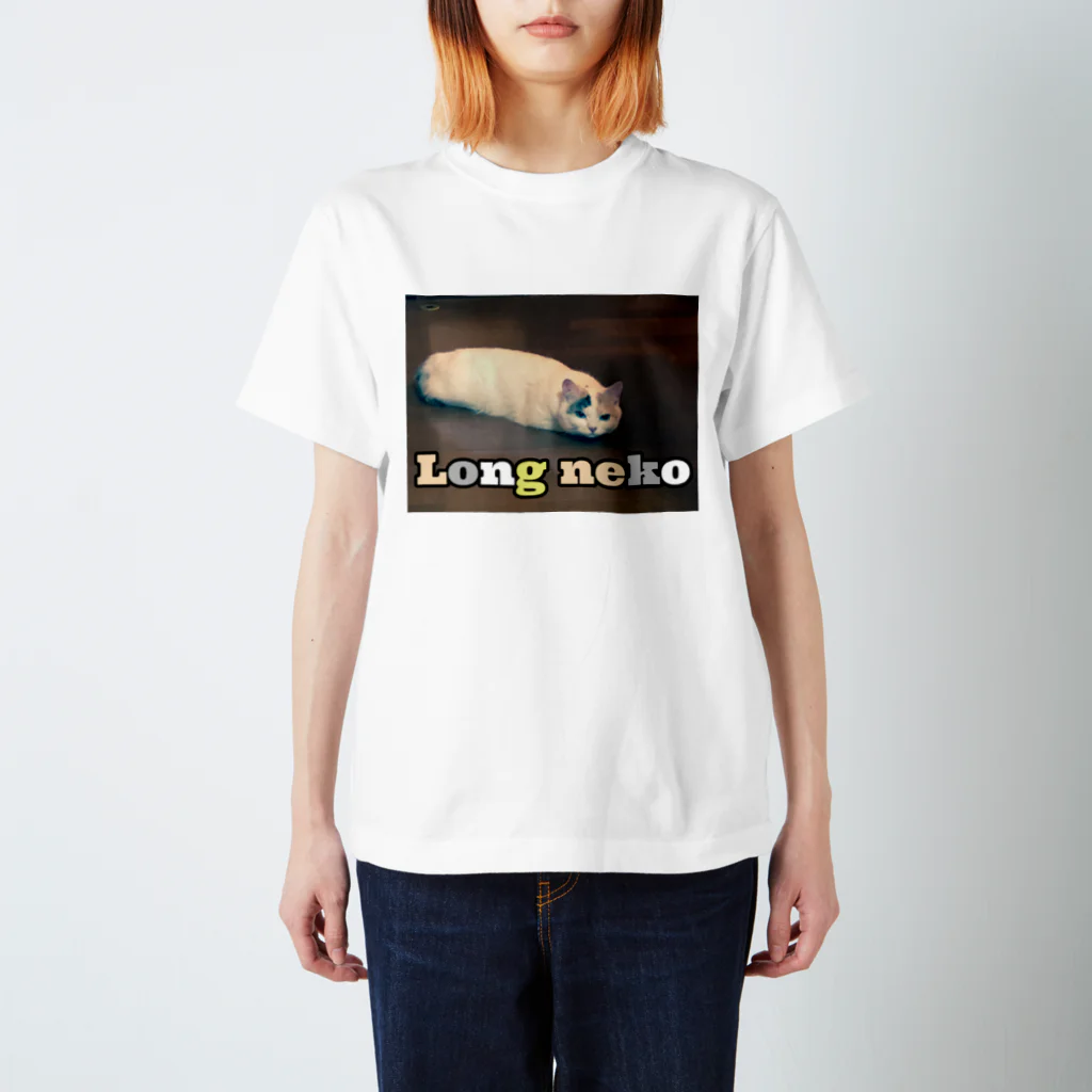 biff_HELLOのLong neko スタンダードTシャツ